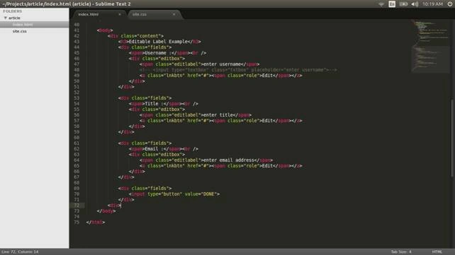 code