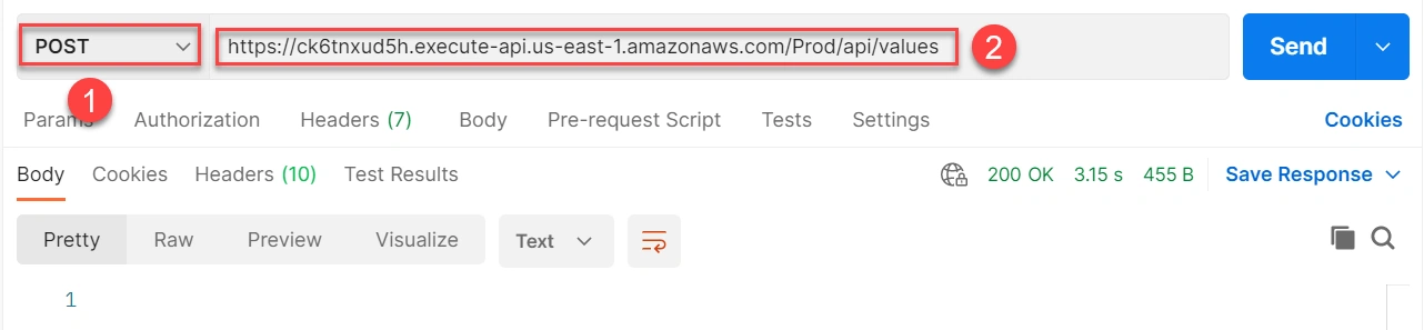create test files in AWS Lambda tmp directory