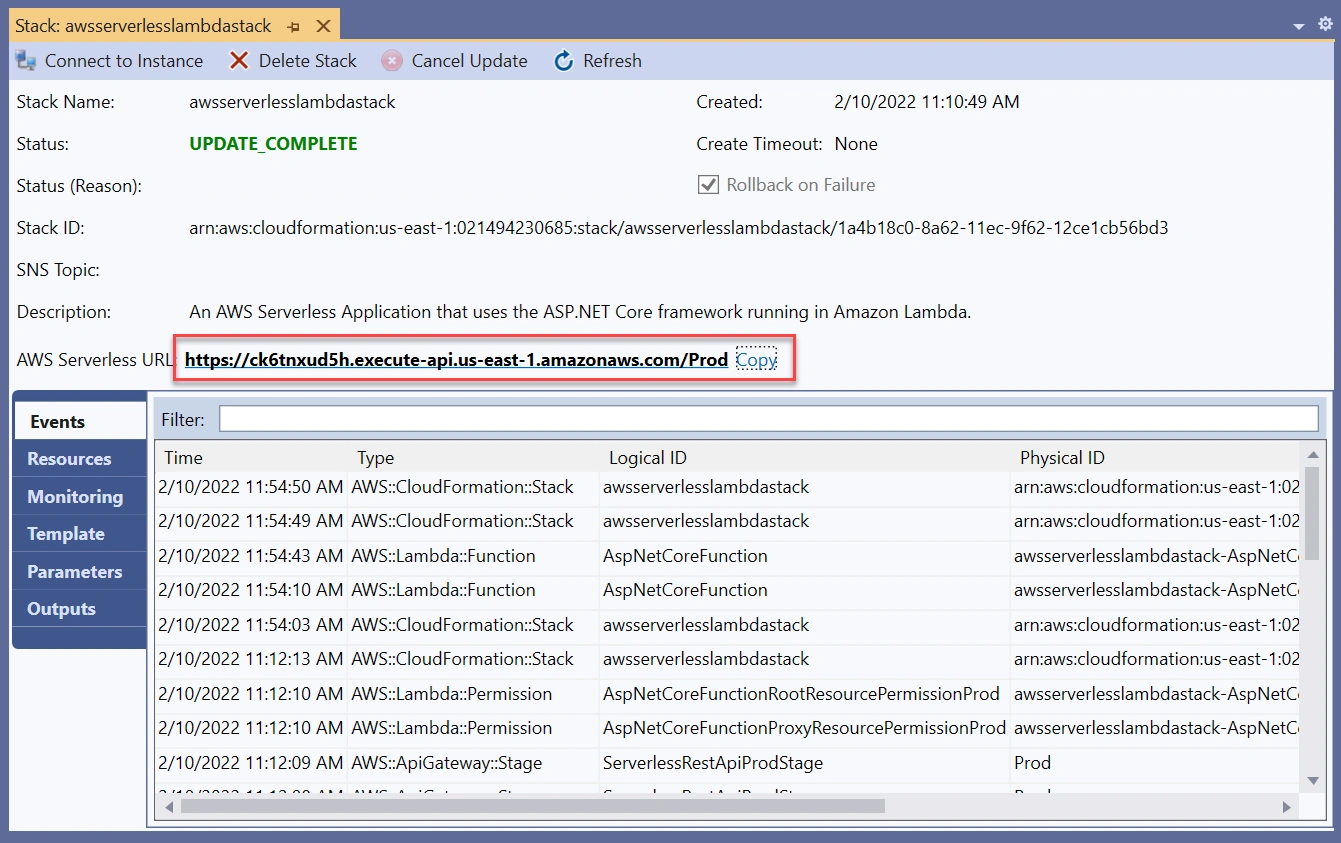 create test files in AWS Lambda tmp directory