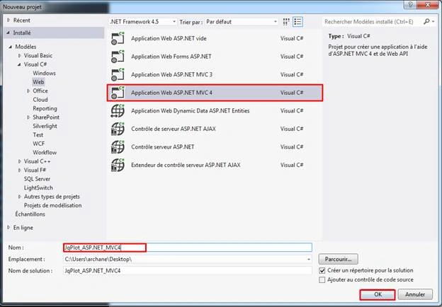 MVC application