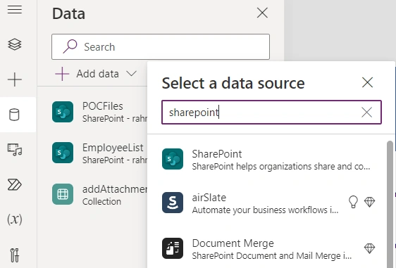 Data source