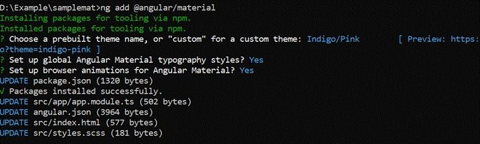 How To Create Material Design In Angular