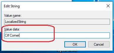 change its "Value data" that you want
