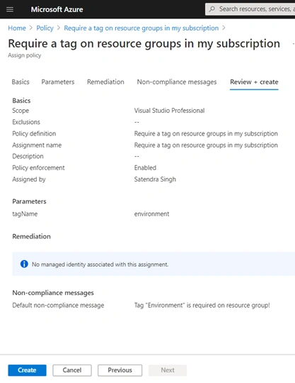 How To Create Own Azure Custom Policy
