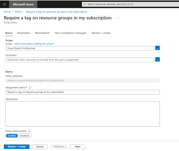 How To Create Own Azure Custom Policy
