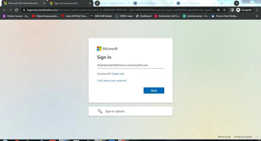 Microsoft Admin