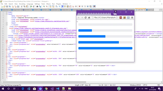 How To Create Progress Bar In Bootstrap