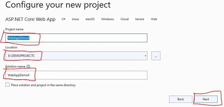 Configure