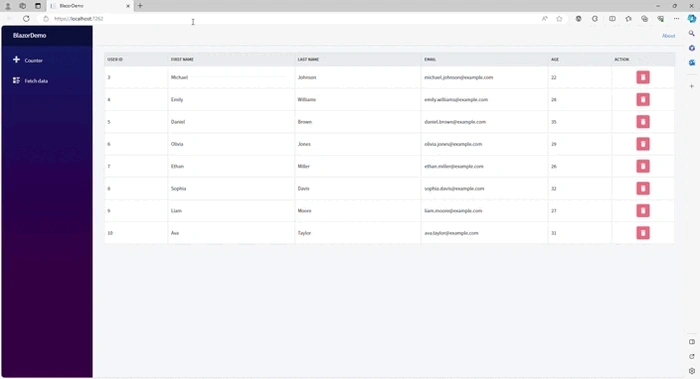 blazor server