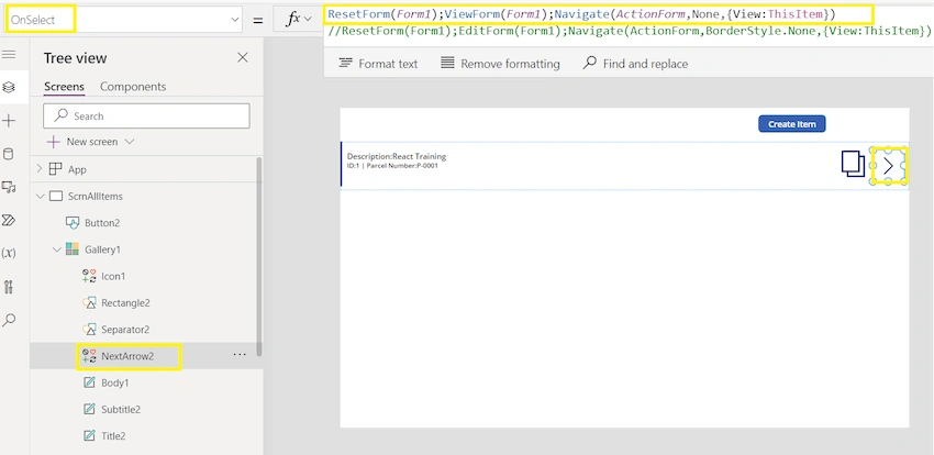 Create Reusable Form Control in PowerApps
