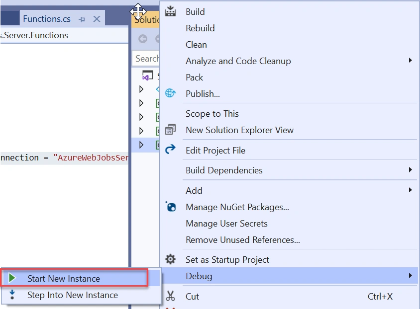 How To Create Service Bus Triggered WebJob in dotNet Core