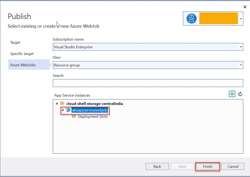How To Create Service Bus Triggered WebJob in dotNet Core