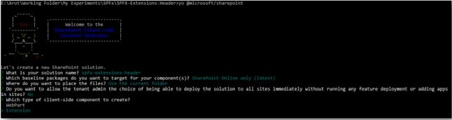 Create SPFx Extensions