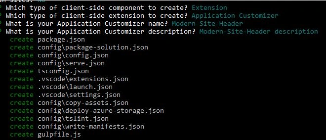 Create SPFx Extensions