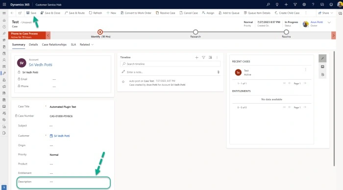 Automated plugin saving