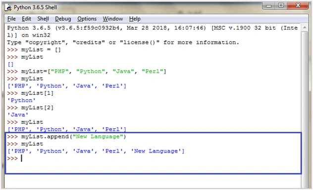 List in Python
