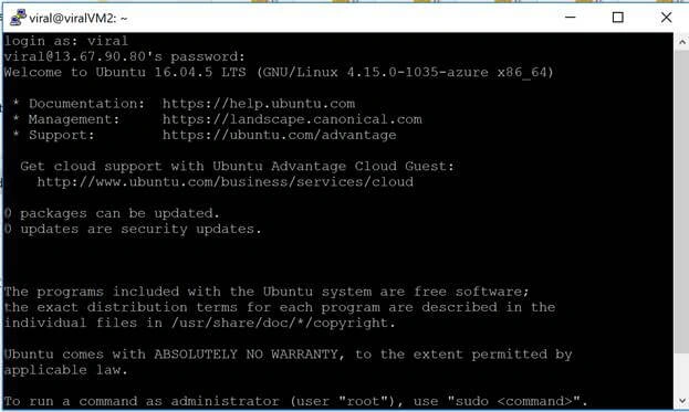 How To Create Ubuntu Virtual Machine In Azure