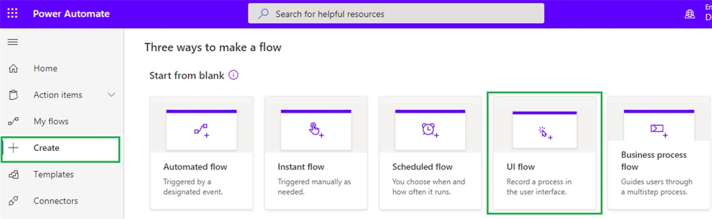 How To Create UI Flows - Power Automate