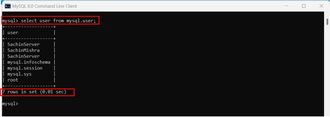 Show Data Bases