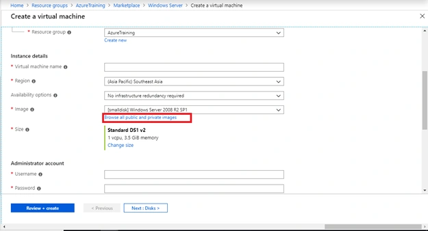 How To Create Virtual Machine Image In Azure