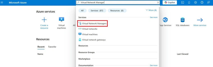 Azure portal