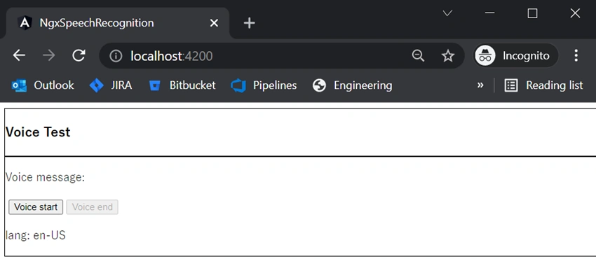 How to Create Voice Recognition using Ngx-Speech-Recognition in Angular