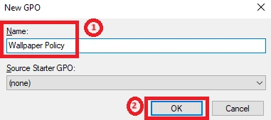 Policy name