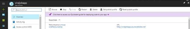 Azure portal