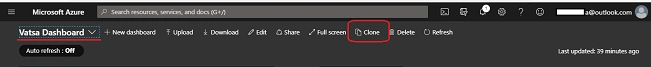 clone using clone button