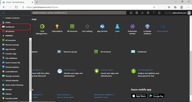 azure portal