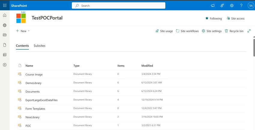 SharePoint Site