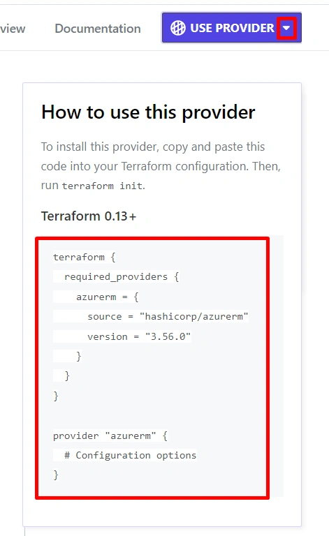 Azure AD to Terraform