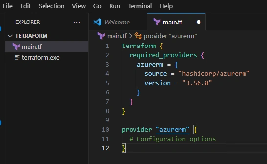 Azure AD to Terraform