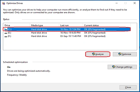 How To Defragment Hard Drive In Windows 10