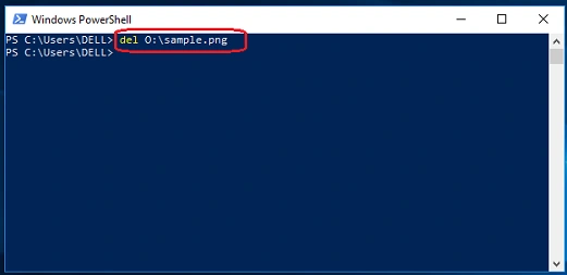 Windows PowerShell Command