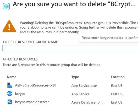 How to Delete Resources In Azure