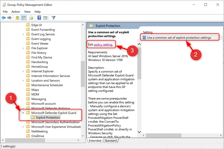 How To Deploy And Configure Exploit Protection In Windows Server 2022