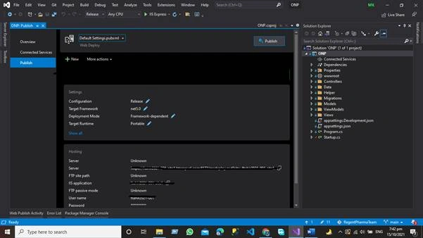 How To Deploy ASP.NET Core 5 WebAPI Website On Server Using Visual Studio 2019