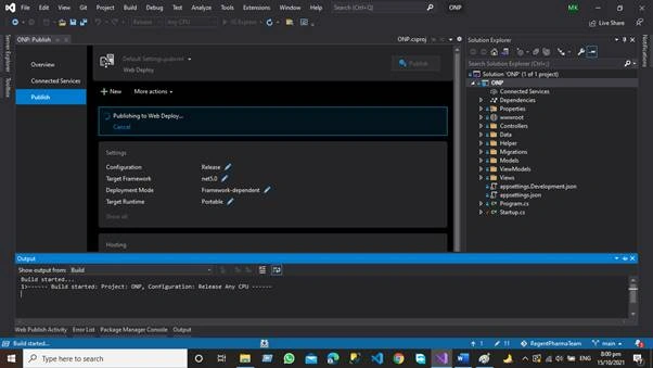How To Deploy ASP.NET Core 5 WebAPI Website On Server Using Visual Studio 2019