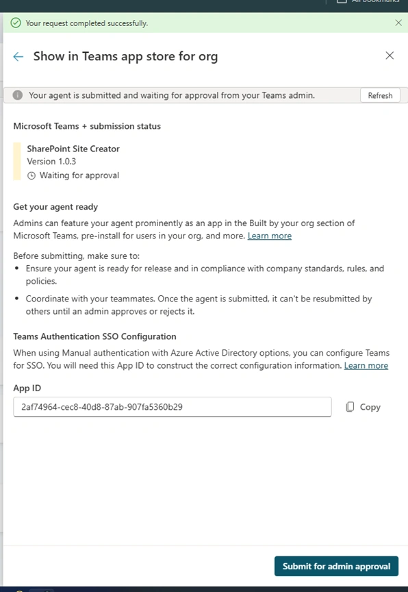 Teams Admin Center