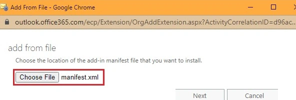 Choose file-