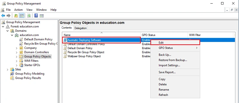 How to Deploy Software via GPO on Windows Server