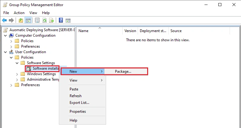 How to Deploy Software via GPO on Windows Server