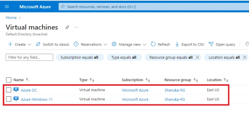 How to Deploying an ADDS in Azure VM (IaaS) by using Azure Portal