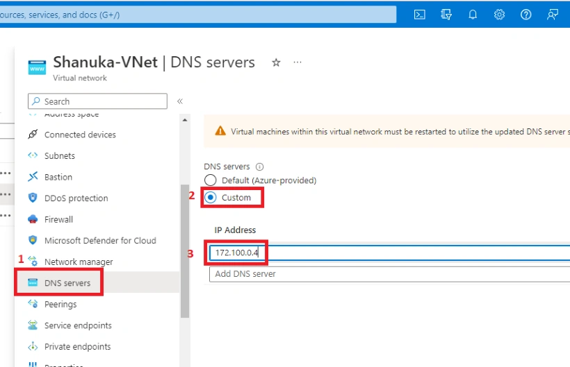 How to Deploying an ADDS in Azure VM (IaaS) by using Azure Portal