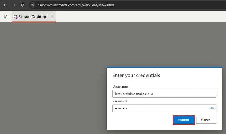 Provide the credential