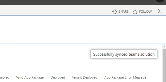 How To Deploy/Update/Upgrade Existing SFx Webpart To Microsoft Team