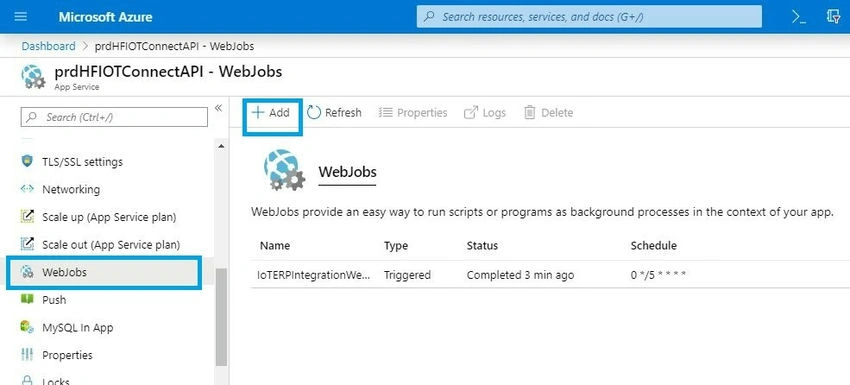 Azure portal