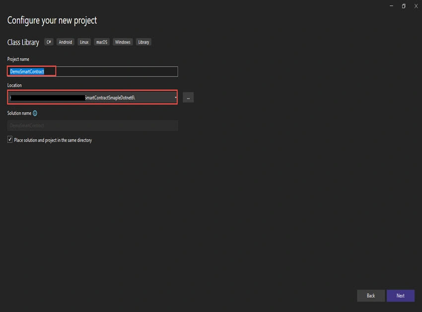 How to Develop Smart Contract in .NET 6