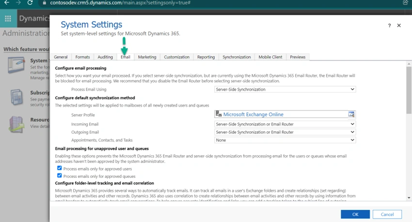 How to Disable Email Tracing Token in Dynamics 365 CE